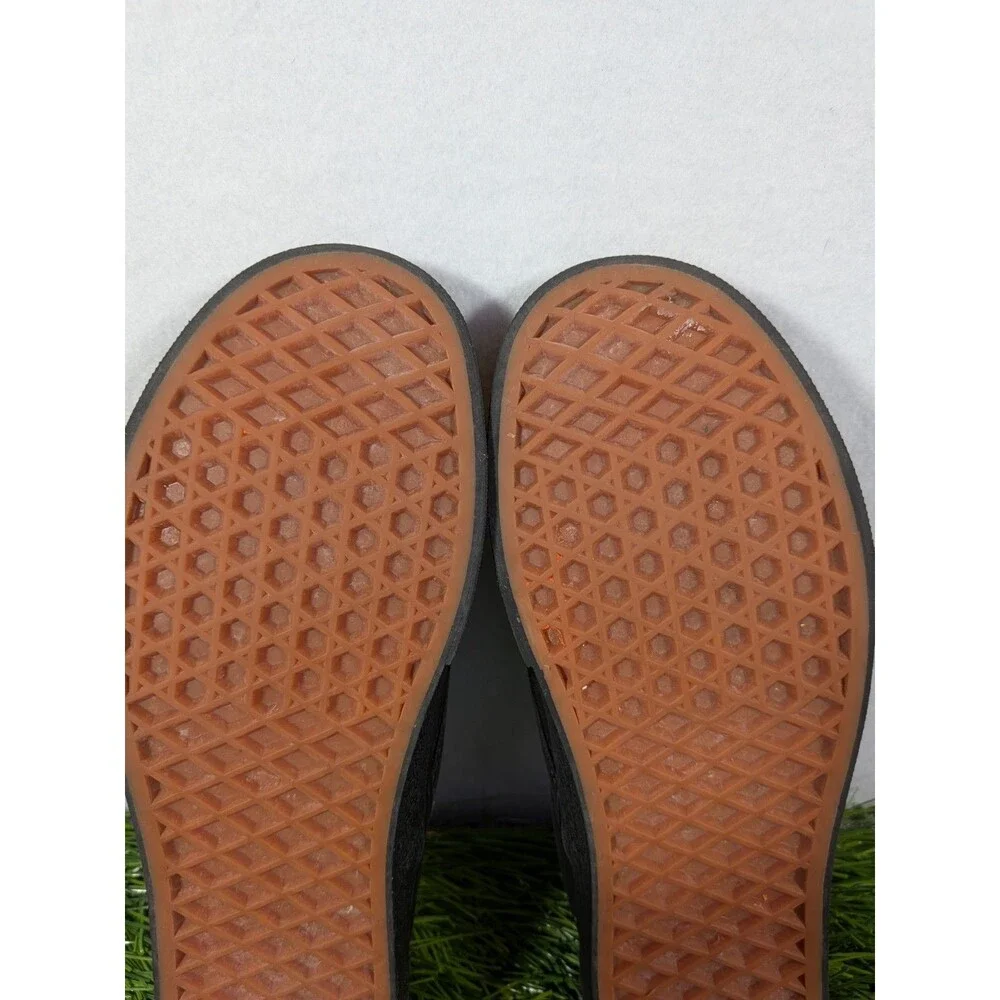 Vans Off The Wall  508731 Black Unisex Slip on Sneakers Shoes Mens 6 Women's 7.5